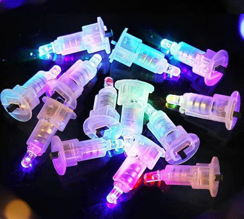 12PCS Mini LED Light Kit, Assorted Colors (4 Yellow, 3 Green, 3 Blue, 2 ...