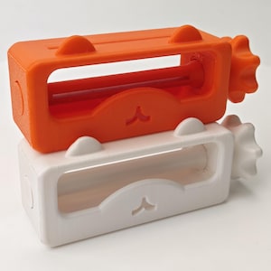 Dispensador de pasta de dientes con forma de gato, rodillo para pasta de dientes de color personalizado, organizador de baño impreso en 3D, regalo para amantes de los gatos