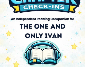 The One and Only Ivan Reading Activities | Book Study Companion (Digital Download)