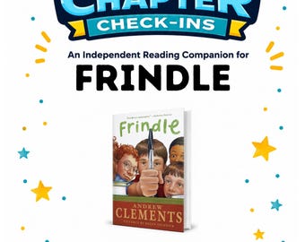 Pacote de Atividades Complementares Frindle para Imprimir | Atividades de Estudo do Livro para o 3º ao 5º Ano | Apoio à Leitura Independente