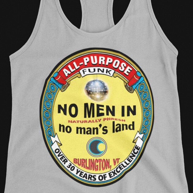 Phish No men in no mans land parody  - hippie style TankTop - Burlington Vermont