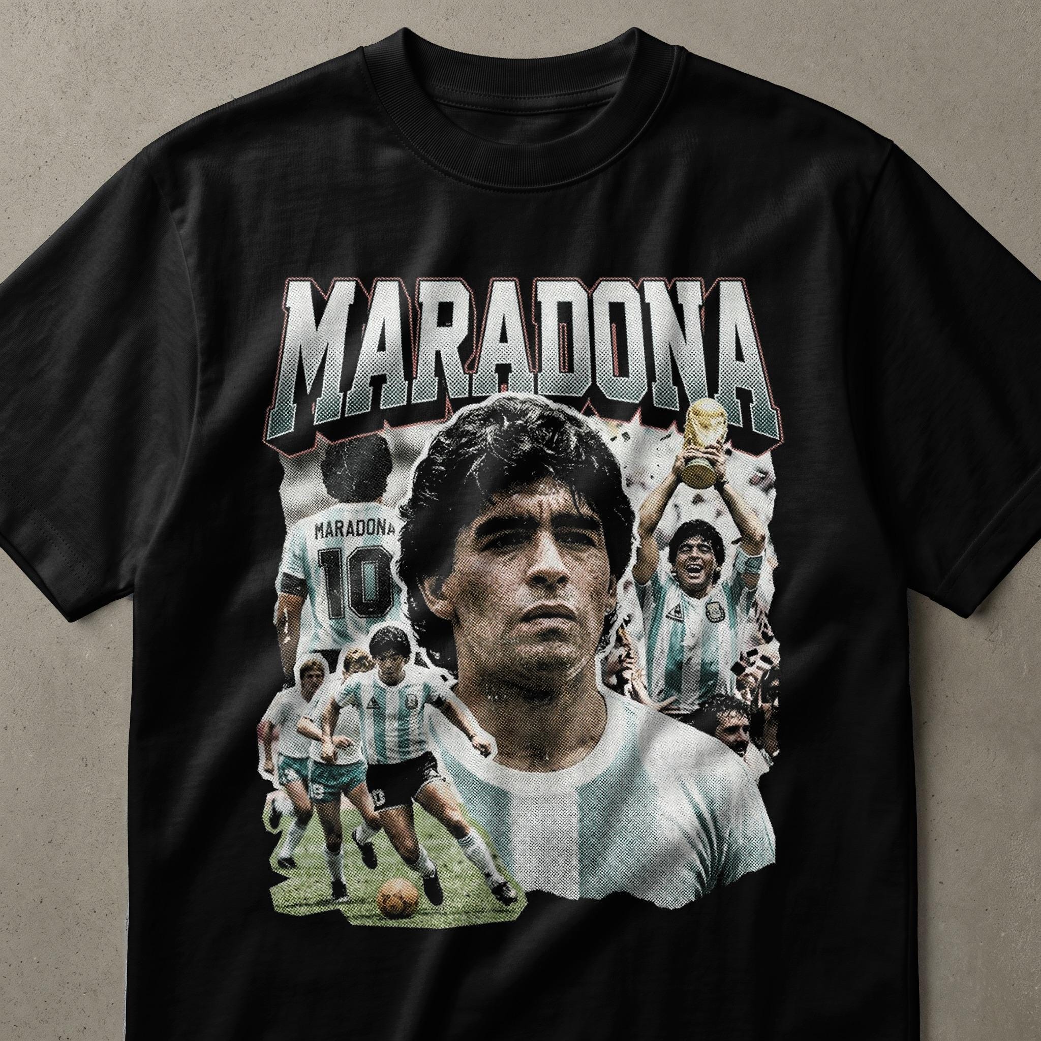 Maradona T Shirt - Etsy Maradona T Shirt - Etsy