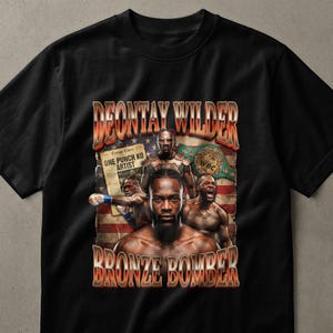 Deontay Wilder Shirt - Etsy