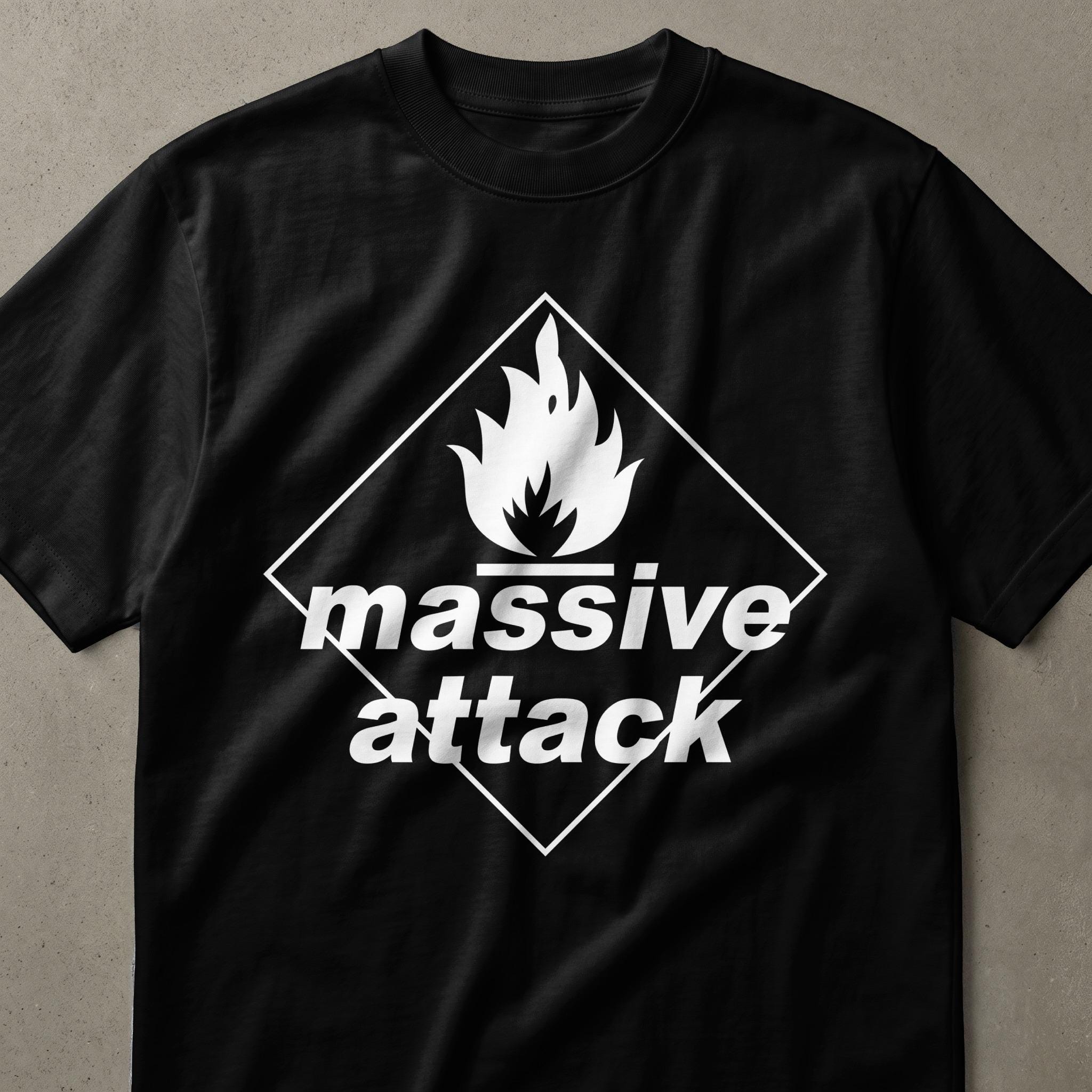 90s Massive Attack T Shirt - Etsy