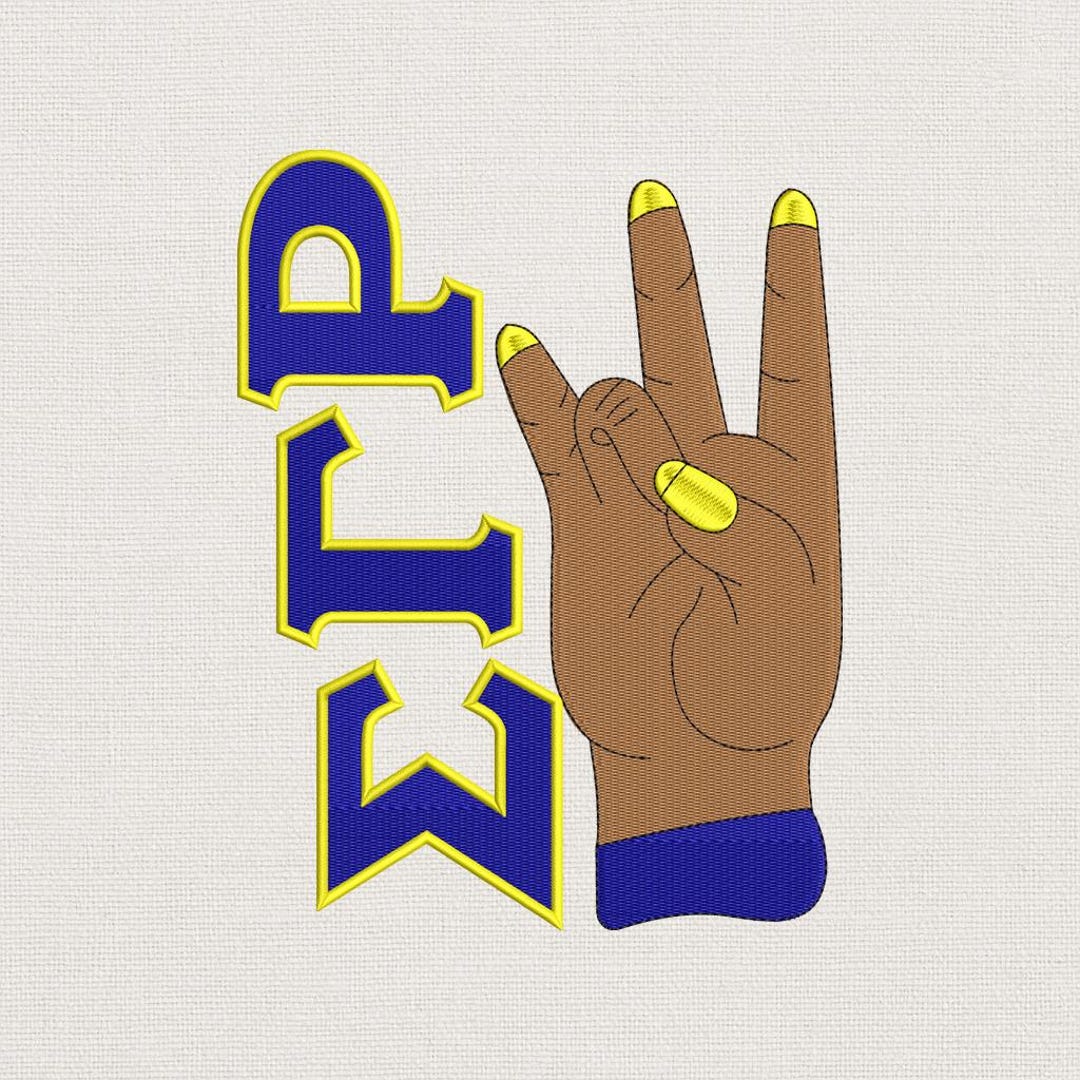 Sigma Gamma Rho Embroidery Design | ΣΓΡ Greek Letters + Hand Script (5 ...