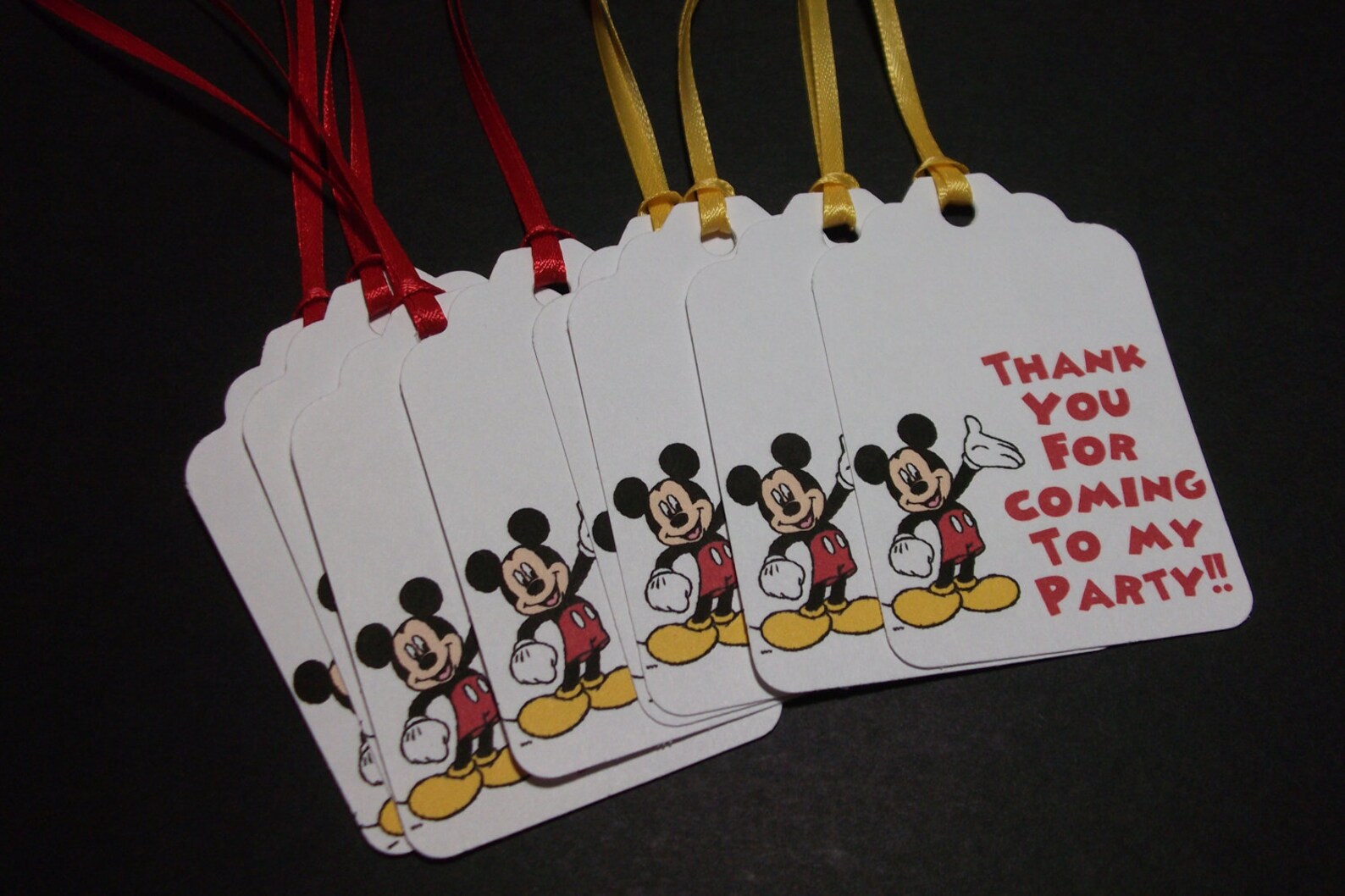 Mickey Mouse Gift Tags | Etsy