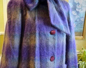 Vintage Alorna Brand Mohair Coat