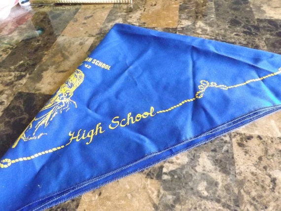 Vintage Class of '42 Scarf/Will Rogers High Schoo… - image 3