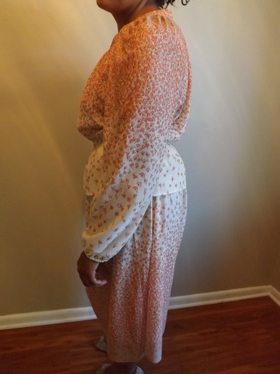 Sheer Vintage Two Piece Dress by Forever Young - image 4
