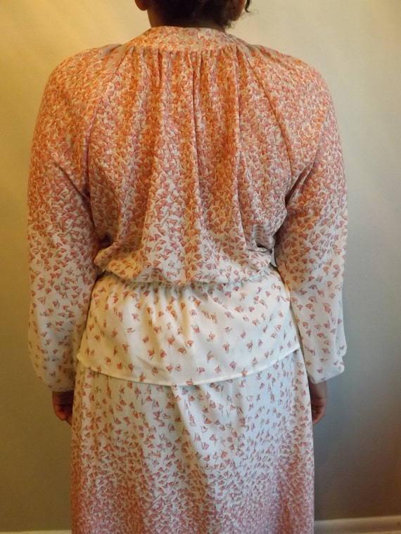 Sheer Vintage Two Piece Dress by Forever Young - image 3