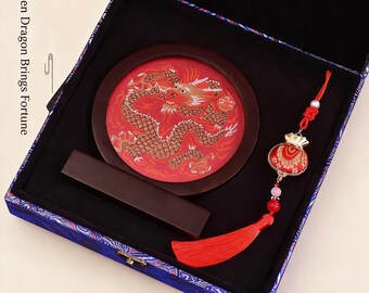 額入り錦織南京雲錦絹織壁飾り 金魚二匹 - Etsy 日本