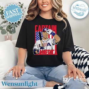 Aaron Judge CapTain America Shirt, Sweatshirt, Hoodie image 1