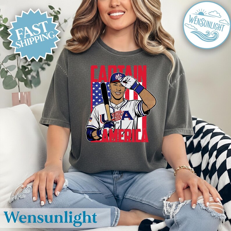 Aaron Judge CapTain America Shirt, Sweatshirt, Hoodie image 2