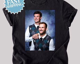 Fernando Mendoza and Kirk Cousins Step Brothers Funnyu T-Shirt, Las Vegas Vintage Tee For Fans