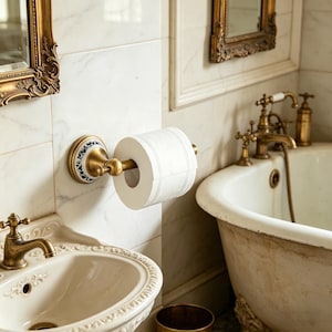 Antique french toilet paper holder - Etsy 日本