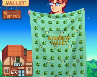 Koc Stardew Valley, ulubiony koc Caroline o zapachu zielonej herbaty