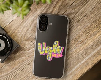 Pfui, als ob gelb karierte Telefonhülle | Clueless stoßfeste Abdeckung