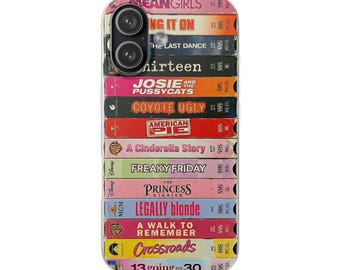 Retro 2000er Jahre Teen Film VHS Stack Handyhülle | iPhone-Hülle