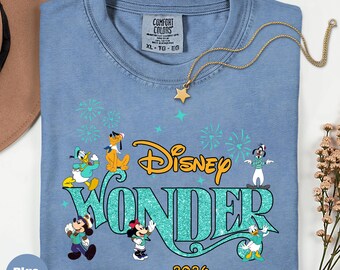 Camiseta Disney Cruise 2026 con colores cómodos, camiseta para viaje familiar, camiseta de vacaciones en Magic Kingdom