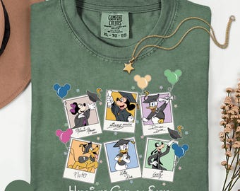 Disney Graduation Comfort Colors Shirt, Happiest Grad Graphic Tee, Senior Gift Shirt