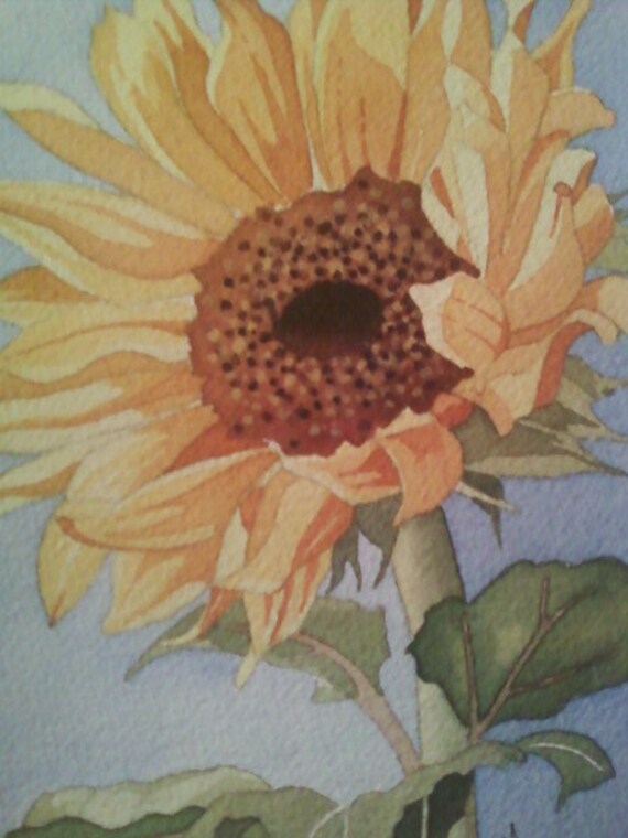 Items similar to sunflower on Etsy