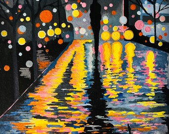 Walking in the Rain