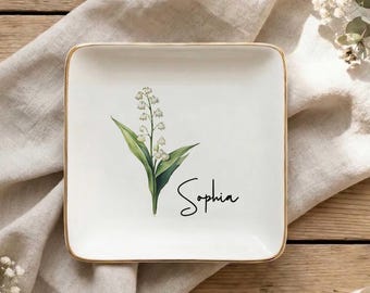Friends Are Flowers That Never Fade, Personalized Birth Month Flower, Anniversary, Birthday Gifts For Sister, Bestie Gifts For Women, Friend