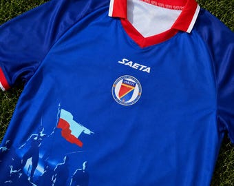 2026 Haiti Home Football Kit Commemorative – Short-Sleeve Unisex Jersey