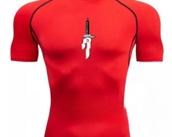 Toji Fushiguro Jujutsu Kaisen Compression Shirt, Anime Gym Long Sleeve Workout Top