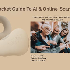AIとオンライン詐欺に関するポケットガイド（印刷可能なPDF）