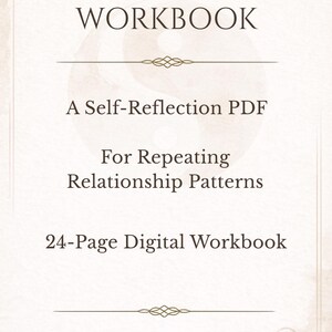 Liebe Muster Arbeitsheft | Beziehungs-Reflektion (Digitaler Download)