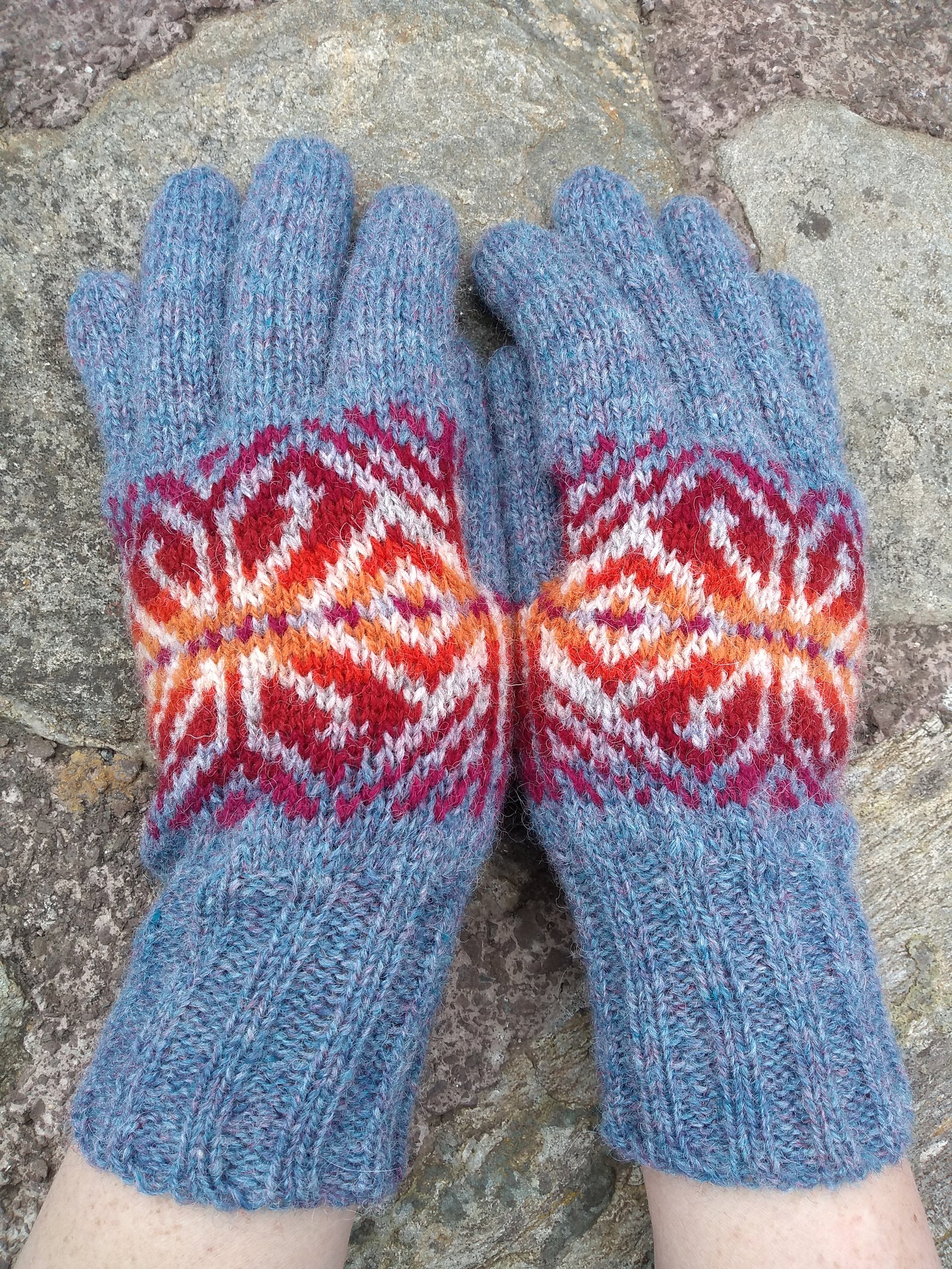 Twilight to Midnight Gloves Etsy