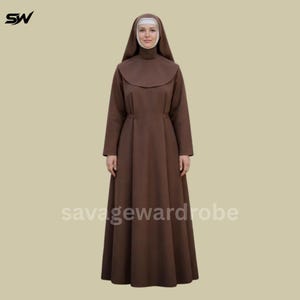 brown nun dress Nun Habit Brown