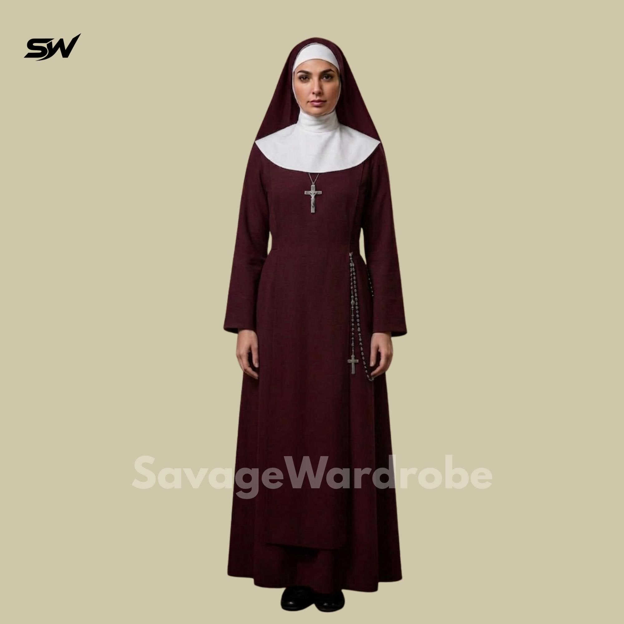 modern nun dress Modest Religious Nun Outfit for Women in Comfort Fit