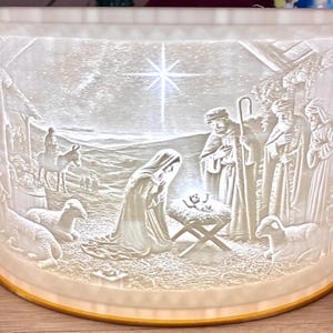 Personalized Lithophane lamp - customized engravings