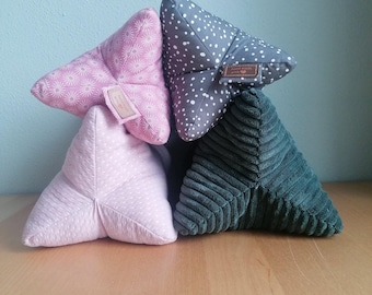 Leseknochen Kissen Cord und Baumwolle - Weiches Nackenkissen Buchstütze - Geschenk für Bücherliebhaber-Tablethalter Sofa-Handmade in Germany