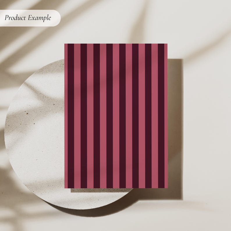 Burgundy and Raspberry Pink Stripes Pattern | Dark Striped Seamless ...