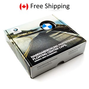 Juego de 4 tapacubos flotantes para ruedas BMW de 68 mm