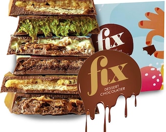 Authentic Dubai Chocolate Fix Dessert Chocolatier | Viral