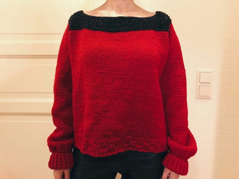 oversized 100/% wool hand knitted grey lemon