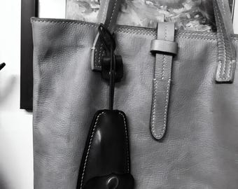 Handmade Vintage Leather Car Key Holder, Minimalist Smart Key Case, Cover with YKK Snap Patina Key Pouch, New Car Gift