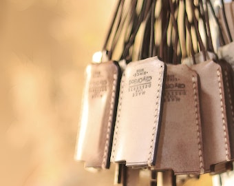 Handmade Leather Cricket Lighter Case, Vintage Fog Wax Cowhide Sleeve, EDC Accessory Stress Relief Fidget Gift for Him