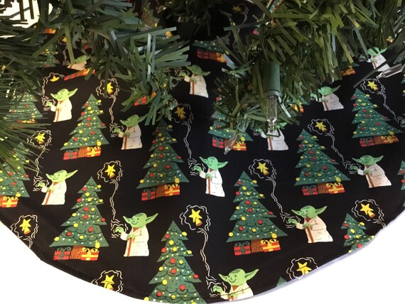 Tree skirt top star wars