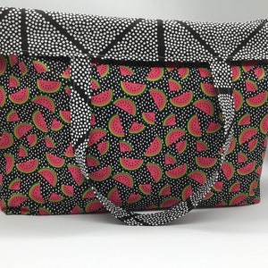 Reusable Large Shopping Tote, Watermelon