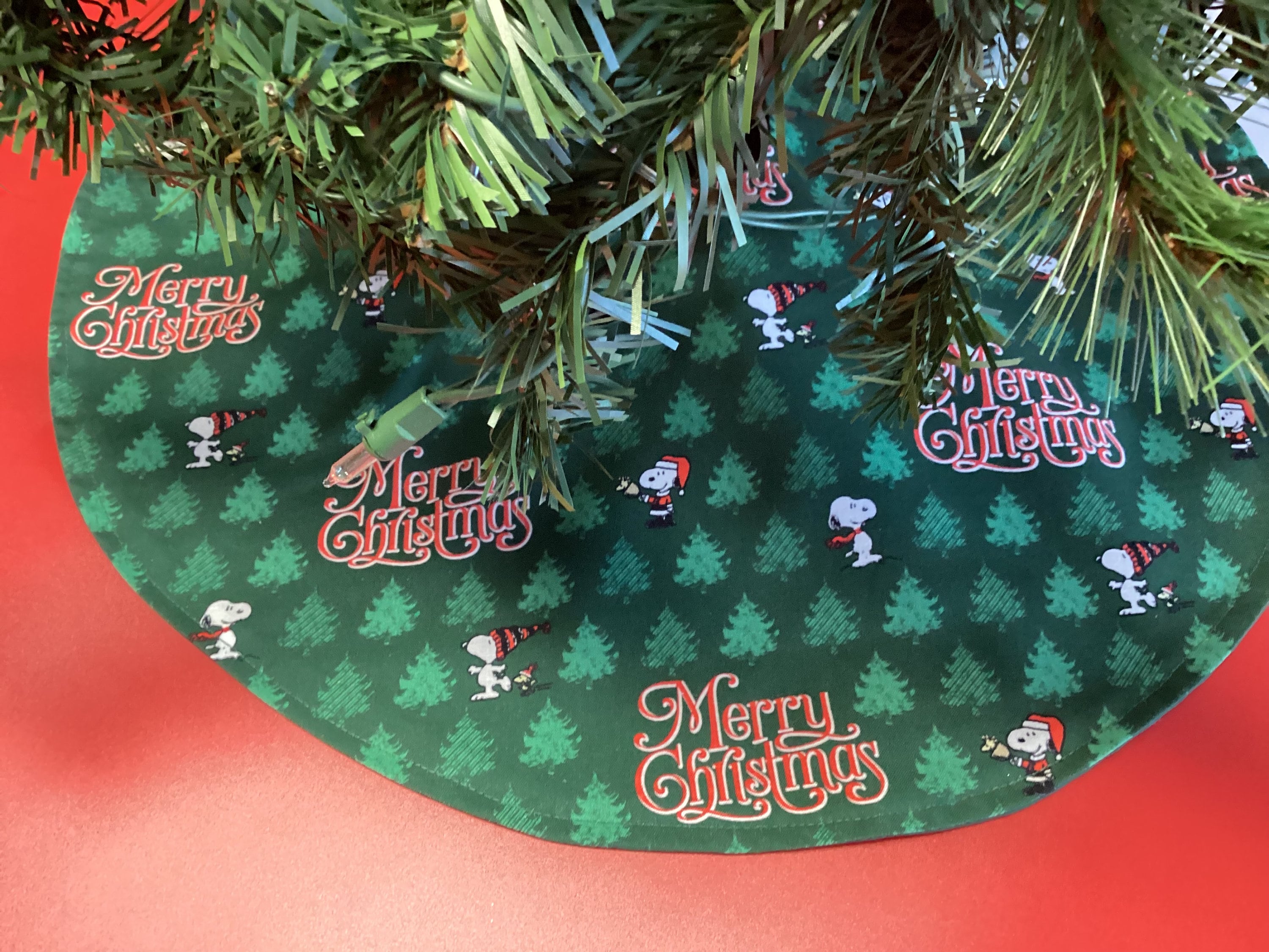 Peanuts Tree Skirt - Etsy