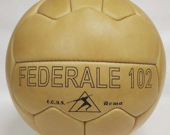 Federale 102 bal OMB 1934 World Cup Italia Originele leren historische bal