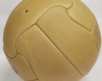 Duplo T Super Ball 1950 Vintage Soccer Ball Size 5 Classic Leather Football