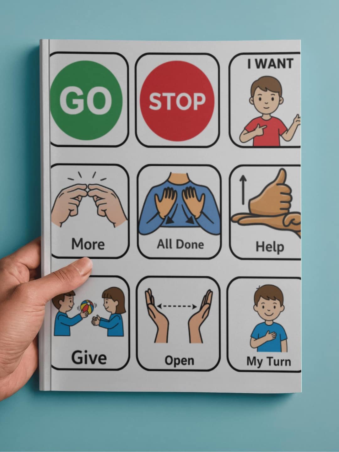 Basic PECS Communication Cards | Autism Visual Supports, Speech Therapy ...