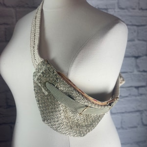 Upcycled Belt Bag Crossbody Bag Waist Pouch Sling Bag Bum Bag Fanny Pack Travel Bag by S Threads Boutique