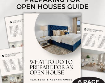 Guía de puertas abiertas Recurso para agentes inmobiliarios Preparación para la primera visita Presentación de propiedades Venta de viviendas Herramienta de marketing Agente inmobiliario profesional Cliente